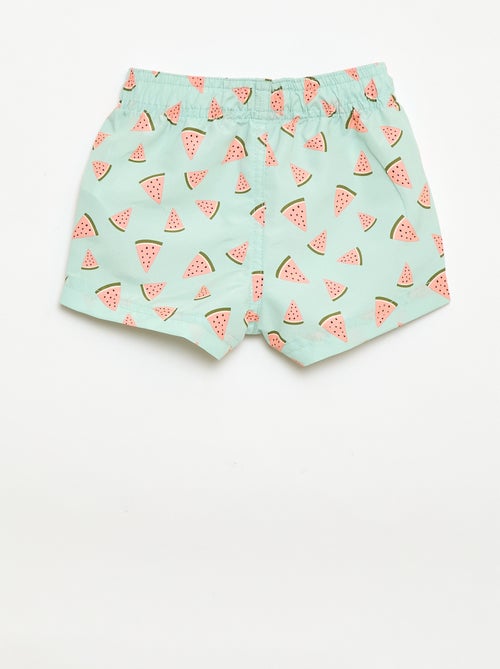 Zwemshort met motief - Kiabi
