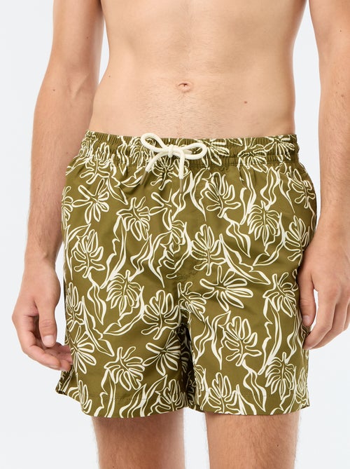 Zwemshort met motief - Kiabi