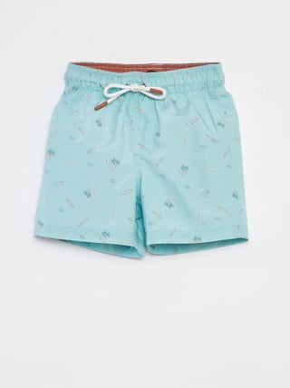 Zwemshort met print