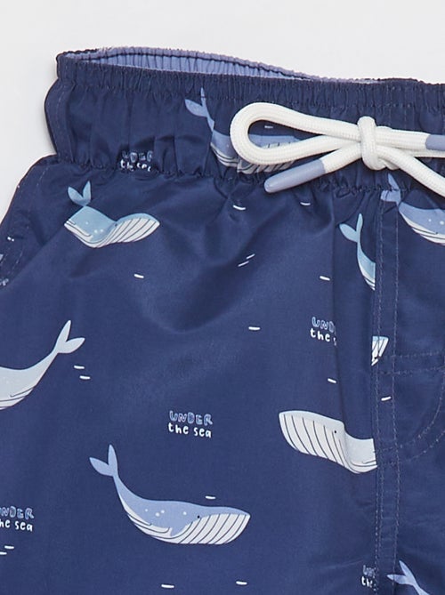 Zwemshort met print - Kiabi