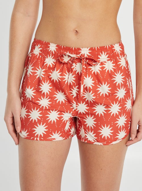 Zwemshort met print - Kiabi