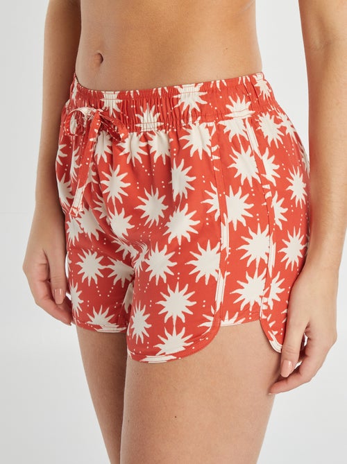 Zwemshort met print - Kiabi