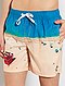     Zwemshort met strandprint ‘Longboard' afbeelding 1
