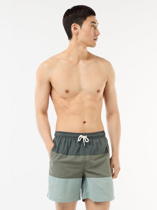 Zwemshort met zakken - Kiabi