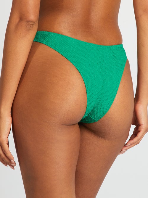 Zwemtanga van gewafelde stof - Kiabi